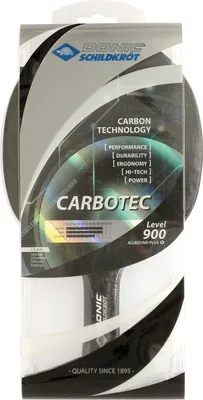 Produktbild von Donic-Schildkröt Tischtennis-Schläger CARBOTEC 900 konkav, im Blister