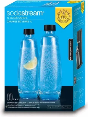 Image de SodaStream 1047202410 Accessoires et aides à la gazéification Carafe de carbonatation