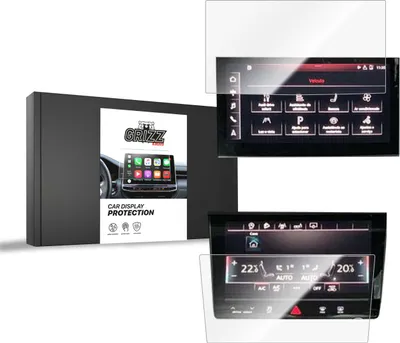 Produktbild von Keramische Autodisplayfolie 2in1 für Audi Q7 (2019-2025), Grizz Protector