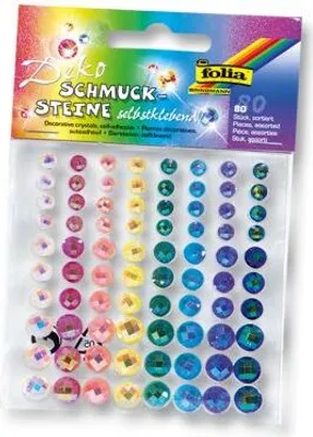 Produktbild von Folia 12308, Bastelset für Kinder, Mehrfarbig, 80 Stück(e)