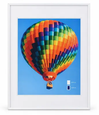 Produktbild von 2er 3er 5er Pack Bilderrahmen Kunststoff Lifestyle Foto Rahmen Collage KYOTO - Farbe: Weiss | Format: 50x70 | Pack: 3