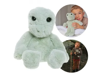 Obrázek produktu pro Charlie Bears Maskot, žabák Freddie, ze série Bear&Me, jedinečná plyšová hračka pro děti, 25 centimetrů