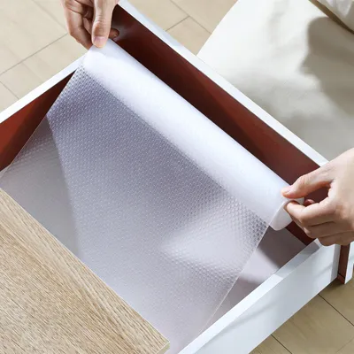 Image de Tapis de tiroir en EVA – Imperméable, découpable. Tapis antidérapant – Cuisine