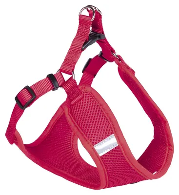 Produktbild von Nobby Geschirr Mesh Reflect rot, Bauchumfang: 69-83 cm