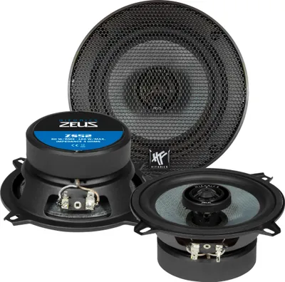 Image de Hifonics ZEUS ZS52 : haut-parleur coaxial à 2 voies de 13 cm (5,25")