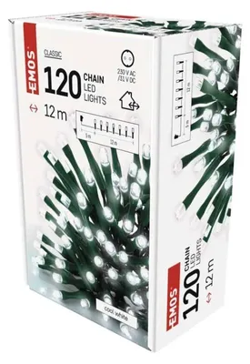 Productafbeelding van Emos D4AC03, Guirlande, Polyvinylchloride (PVC), Groen, Wit, Groen, IP44
