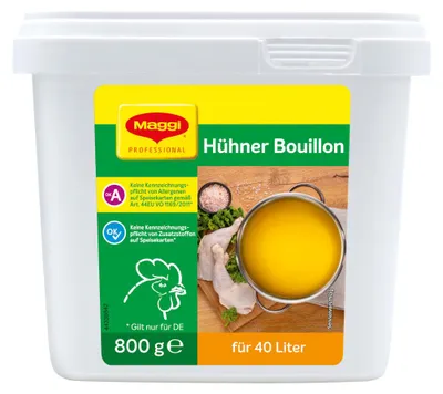Immagine prodotto di Maggi® 12580666 Maggi® Hühnerbouillon 800,0 g, 1 St.