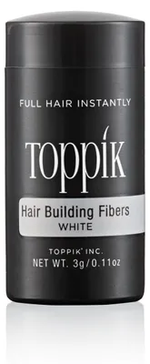 Produktbild von Toppik - Hair Building Fibers - White - 3 gr