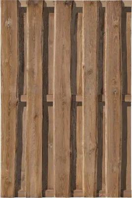 Produktbild von DELTA Bohlen-Zaun Natura braun 120x180cm