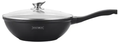 Obrázok produktu pre Wok panvica s pokrievkou, mramorovaná 30 cm RL BW30-ML Royalty Line