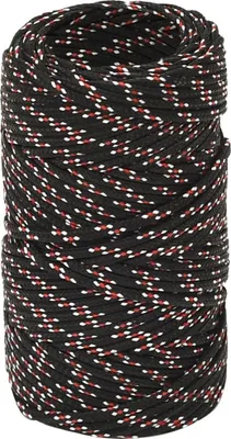 Produktbild von vidaXL Bootsseil Schwarz 2 mm 50 m Polypropylen