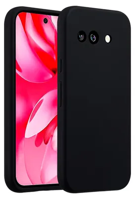 Imagen del producto de Funda Trasera de Silicona Lí­quida para Google Pixel 9A - Negro