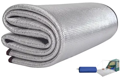 Produktbild von Isolierte Campingmatte aus Aluminium mit EPE-Schaum