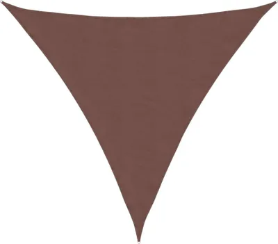 Produktbild von vidaXL Sonnensegel Oxford-Gewebe Dreieckig 6x6x6 m Braun