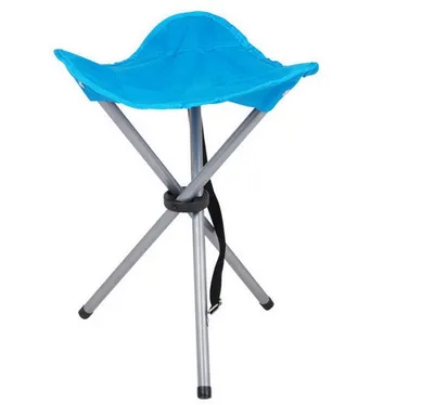 Produktbild von Sunnydays Faltbarer Campingstuhl Anglersitz Angelstuhl Campingsitz  25281 Hellblau