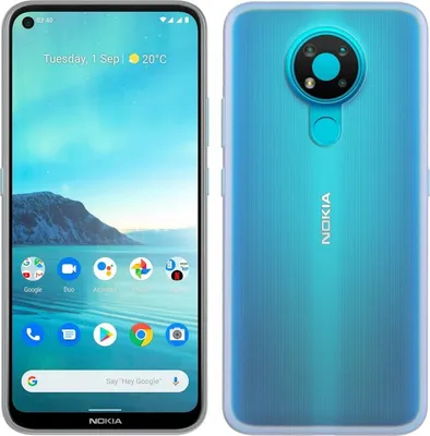 Obrázek produktu pro COFI14531453® Silikonový kryt Basic kompatibilní s NOKIA 3.4 Case TPU Soft Mobile Phone Cover Protection Transparent