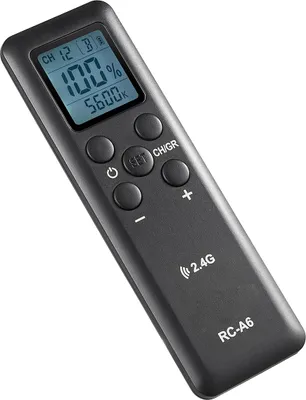 Obrázok produktu pre Godox RC-A6 Diaľkové ovládanie 2,4 GHz bezdrôtový prenos 32 kanálov 16 skupín Náhrada pre Godox SL150II SL200II SL150IIBi SL200IIBi SZ200BI FV150 FV200 UL60 ML60 LF308D LF308Bi