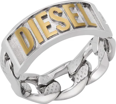 Produktbild von Diesel DX1420931512 Herren Ring Edelstahl Bicolor Gold 63 (20.1)