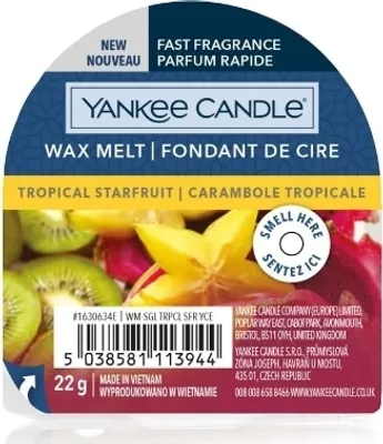 Immagine prodotto di Cera profumata Yankee Candle Tropical Starflower, 22g