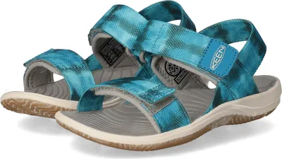 Produktbild von Keen Jr Elle Sandalen mit Fersenriemen in Sea Mosse-fjord Blue für Kinder