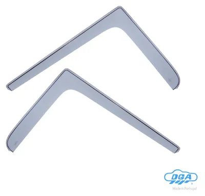 Immagine prodotto di Deflettori anteriori ad incastro DGA lunghi per Ford Transit 07/00>07/06