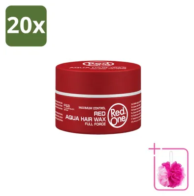Productafbeelding van 20 x Red One Aqua Haarcrème Rood - 150 ml - Voordeelverpakking - 20 stuks