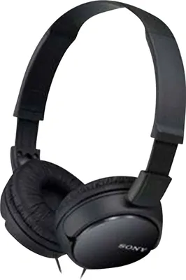 Obrázek produktu pro Sony MDR-ZX110 - sluchátka - circumaurální - kabelová - 3,5mm konektor - černá