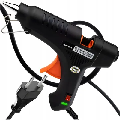 Produktbild von Heißklebepistole Klebepistole Heißkleberpistole 100W 11mm mit Präzisionsdüse für DIY Reparatur Basteln