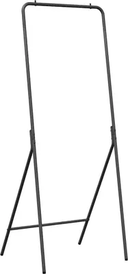 Zdjęcie produktu dla Wieszak na Ubrania Czarny 60 x 53 x 155 cm Stal