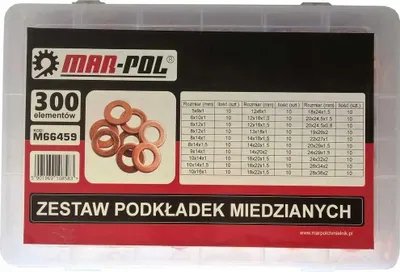 Produktbild von Kupferscheiben-Set, 300 Stück, M66459