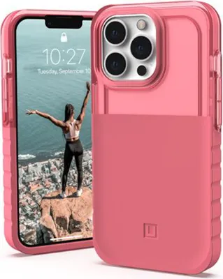 Produktbild von UAG [U] Dip - Handyhülle für Apple iPhone 13 Pro Hülle Flexibles TPU Backcover - Clay