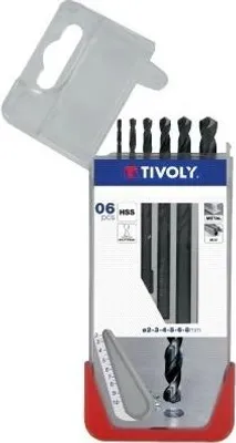 Produktbild von Metallbohrer-Set mit Kreuzspitzen, 6 Bohrer von 2 bis 8