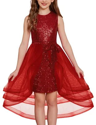 Immagine prodotto di Abito da festa per bambine, con paillettes e glitter