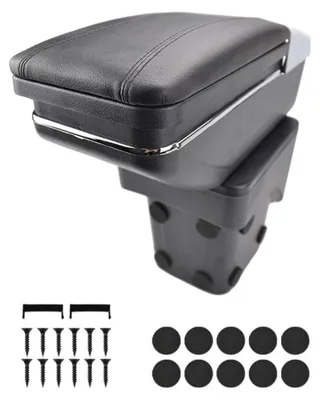 Produktbild von Armlehne für Ford Focus MK2 2005–2011 - Kunstleder – Schwarz