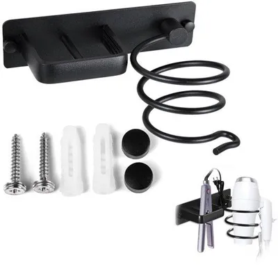 Produktbild von Aluminium-Wandhalter mit Spiralplank und Organizer