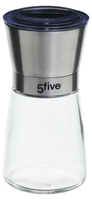 Produktbild von 5five Gewurzmuhle - Edelstahl-Glas - transparent - 13 cm