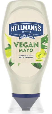 Produktbild von Hellmann's Vegane Mayonnaise 430g – Cremiger, pflanzlicher Aufstrich, 100% vegan