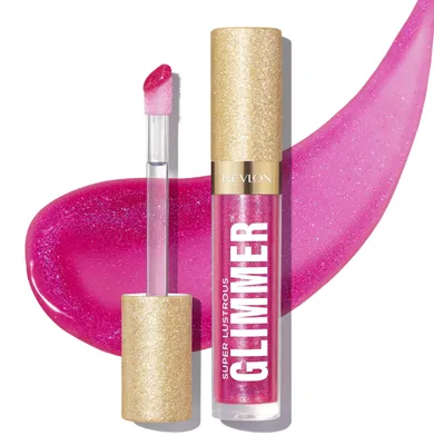 Produktbild von Revlon Super Lustrous Glimmer Gloss, Pink, Razz Beamy, Glowing, Frauen, Flüssigkeit, Schimmer