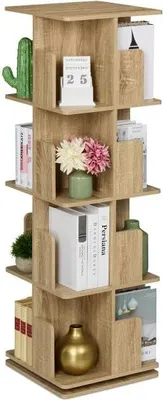 Immagine prodotto di Libreria ad angolo con aspetto legno