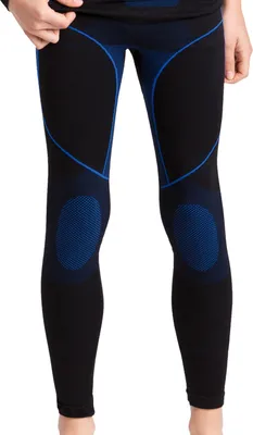 Produktbild von Gomati Kinder Thermo Hose Seamless Funktionswäsche schnelltrocknend - Blau 146-152