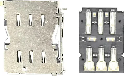 Produktbild von Clappio, SIM-Kartenleser für Galaxy S22 Serie, Silber