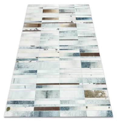 Image de Tapis PATCHWORK 21717 beige - Peau de vache, planches beige 160x230 cm