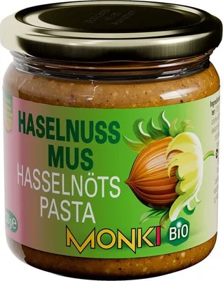 Produktbild von Haselnussmus - geröstet 330g | MONKI