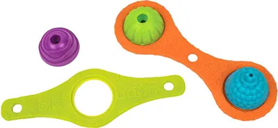 Produktbild von Lalaboom Weiche Ständer Und Perlen 10 Stücke Mehrfarbig 10 Months-3 Years Mehrfarbig 10 Months-3 Years