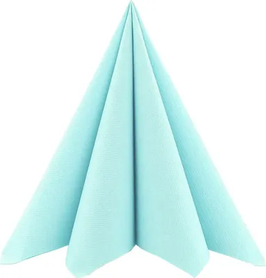 Produktbild von Airlaid Serviette Sky, 33 x 33 cm, 50 Stück - Mank