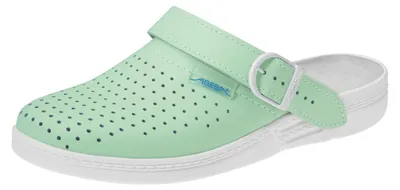 Produktbild von Abeba 7090 Clog mint/ weiß - 43