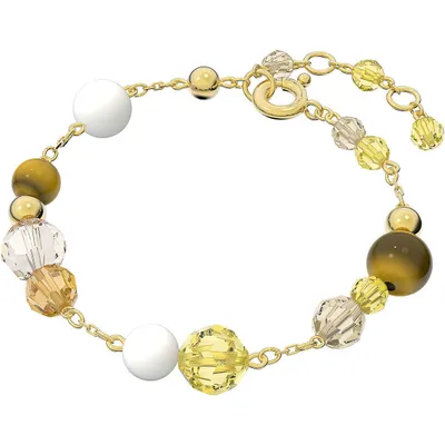 Produktbild von Swarovski Damenarmband Multicolor Goldfarben 5618298