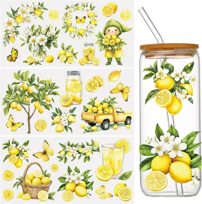 Obrázek produktu pro Přenosové samolepky, UV odolné, voděodolné, 3 listy, 15 x 30 cm, vhodné pro scrapbooking