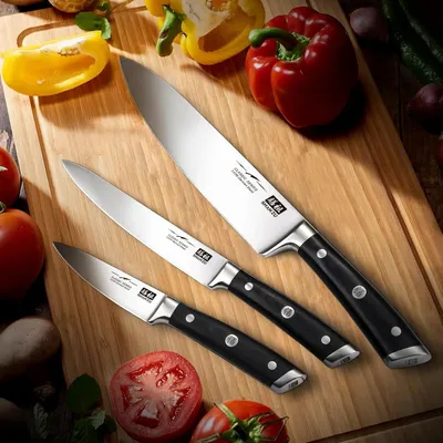 Produktbild von Kochmesser, Küchenmesser, Set professioneller Messer, Kochmesser