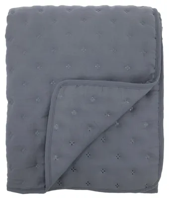 Zdjęcie produktu dla Elegancki koc Chic Antique Aix w kolorze granatowym